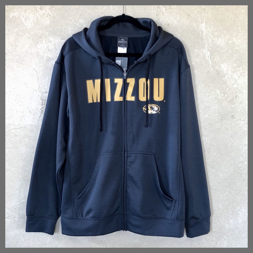 NWT Knights Apparel Missouri Tigers MIZZOU Hoodie